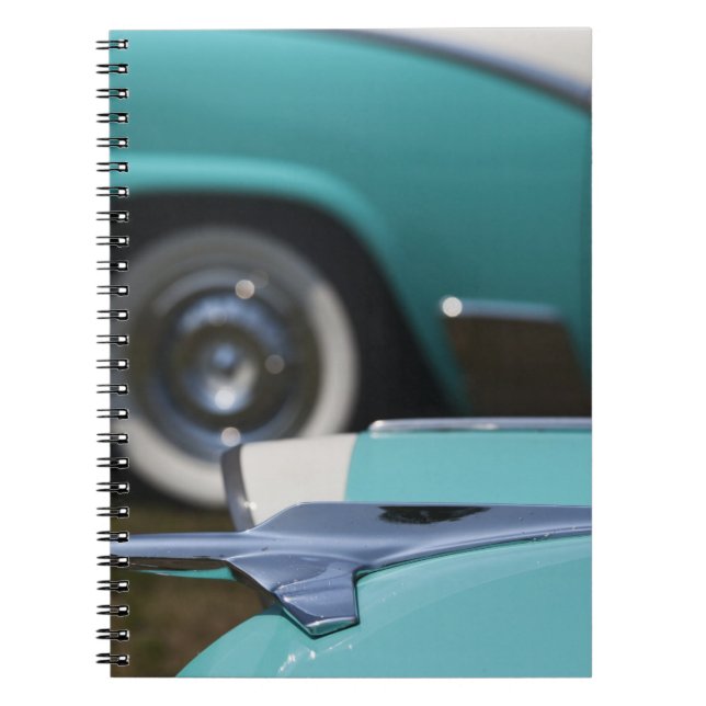 Caderno Espiral EUA, Massachusetts, Gloucester. Ford da década de  (Frente)