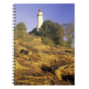 Caderno Espiral EUA, Michigan, Lago Huron. Pointe Aux Barques