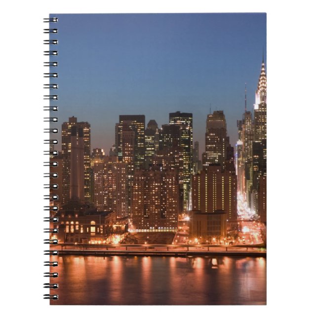 Caderno Espiral EUA, Nova York, Nova Iorque, Manhattan: Material (Frente)