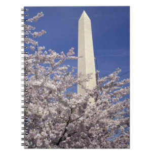 Caderno Espiral EUA, Washington DC. Festival das Cerejeiras em Flo
