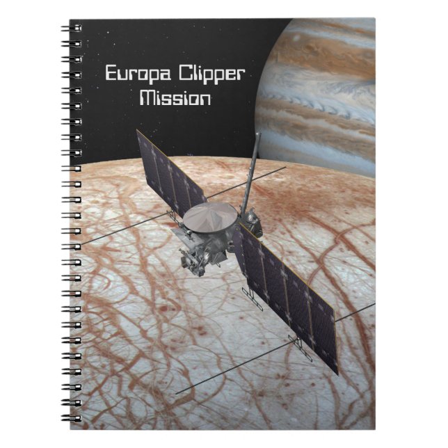 Caderno Espiral Europa Clipper Mission (Frente)