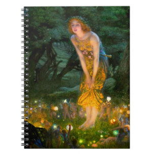 Caderno Espiral Eve Edward Robert Hughes