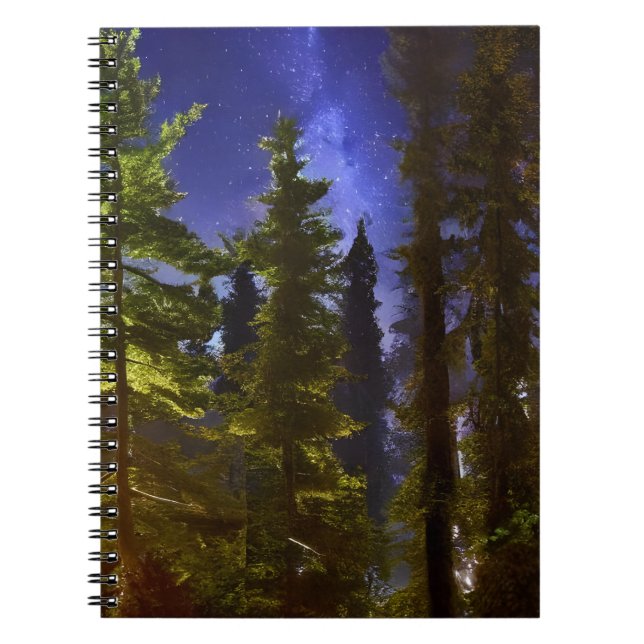Caderno Espiral Evergreens À Lua (Frente)