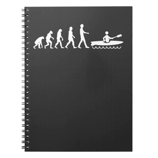 Caderno Espiral Evolução de Kayaking (Frente)