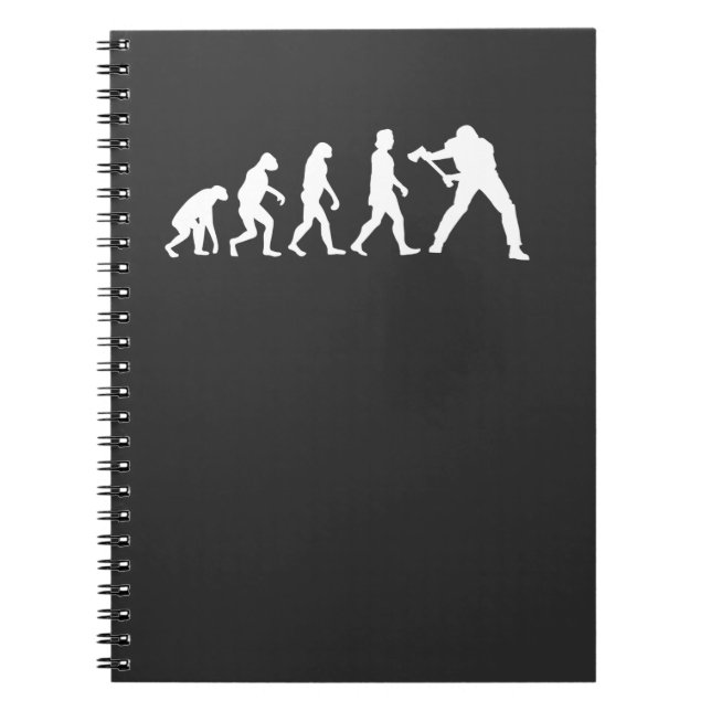 Caderno Espiral Evolução do Lumberjack (Frente)
