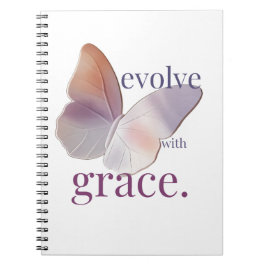 Caderno Espiral Evoluir com Grace Themed
