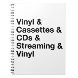 Caderno Espiral Evolution of Music Notebook