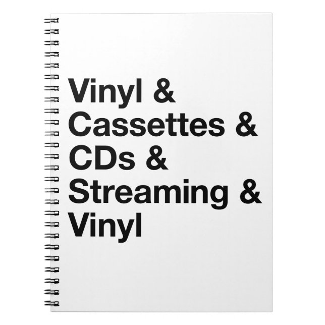 Caderno Espiral Evolution of Music Notebook (Frente)