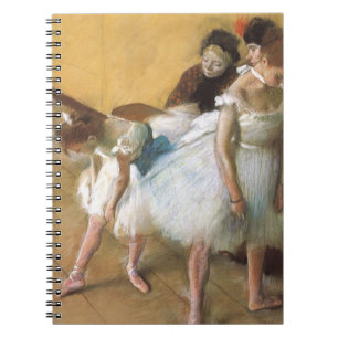 Caderno Espiral Exame de Dança de Edgar Degas, Balé Antigo