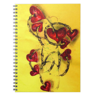 Caderno Espiral Excelente de arte moderna para