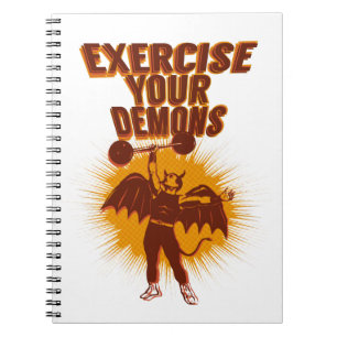 Caderno Espiral Exercite seus demônios