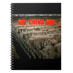 Caderno Espiral Exército de Terracotta da CHINA
