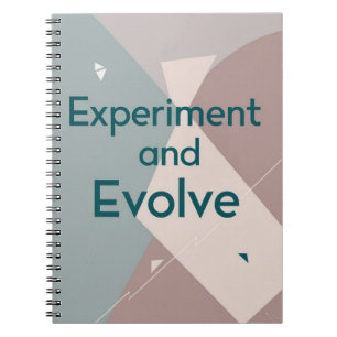 Caderno Espiral Experimente e Evolua
