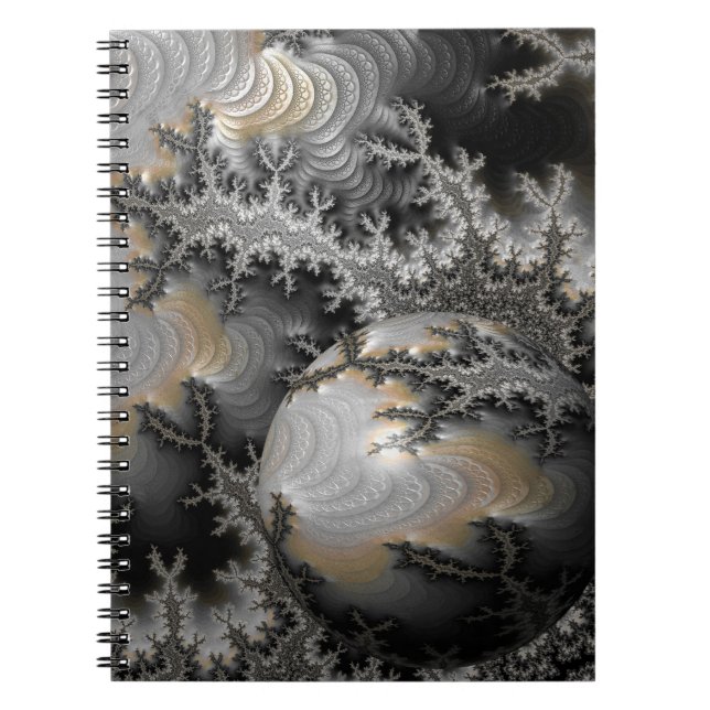 Caderno Espiral Explorando o notebook espiral do Realm Mandelbrot (Frente)