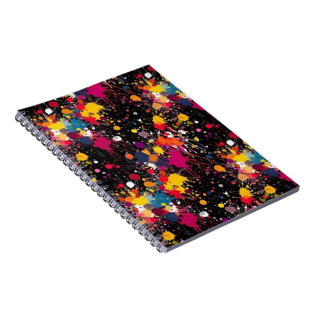 Caderno Espiral Explosão de cor (Lado Direito)