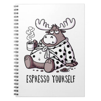 Caderno Espiral Expresse-se com Humor Antilha de Cerveja Sonolenta