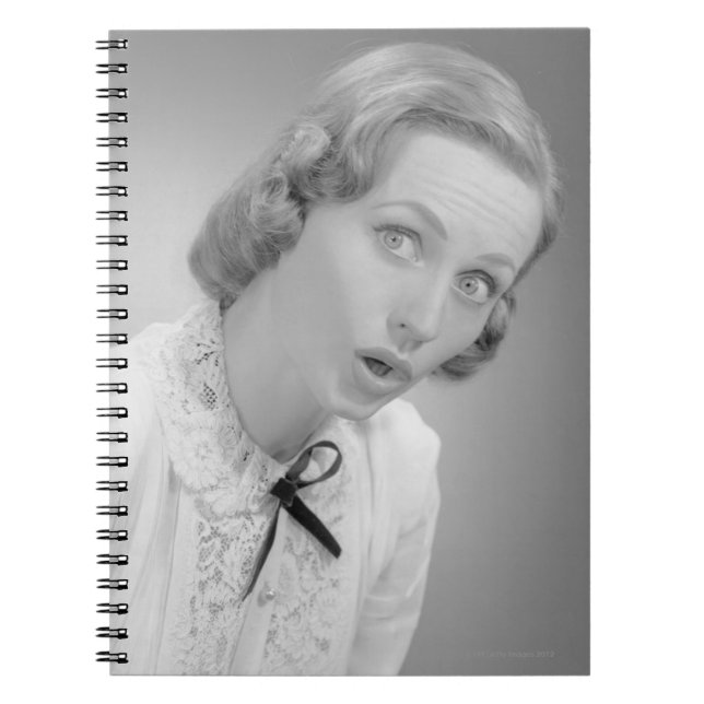 Caderno Espiral Expressões faciais (Frente)