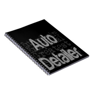 Caderno Espiral Extraordinário de Detalhes Automáticos