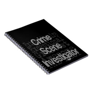 Caderno Espiral Extraordinário de Investigador da Cena do Crime