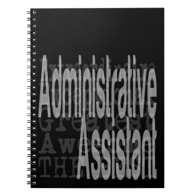 Caderno Espiral Extraordinário do assistente administrativo (Frente)