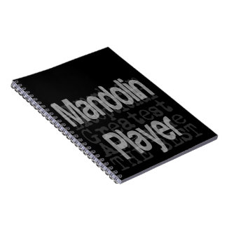 Caderno Espiral Extraordinário do Reprodutor de Mandolin