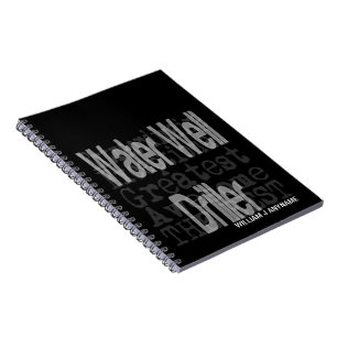 Caderno Espiral Extraordinário PERSONALIZADOR De Água