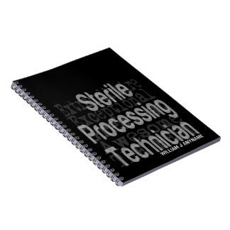Caderno Espiral Extraordinário Técnico de Processamento Estéril