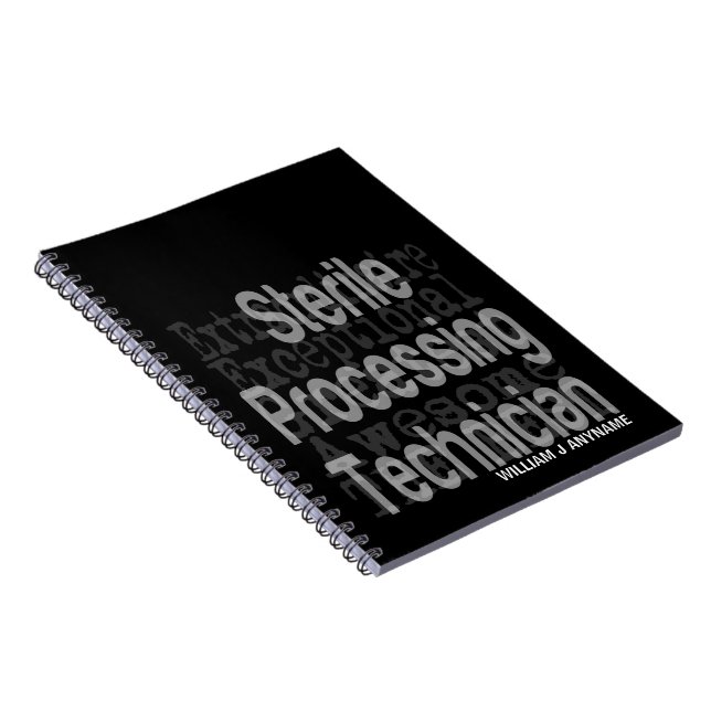 Caderno Espiral Extraordinário Técnico de Processamento Estéril (Lado Direito)
