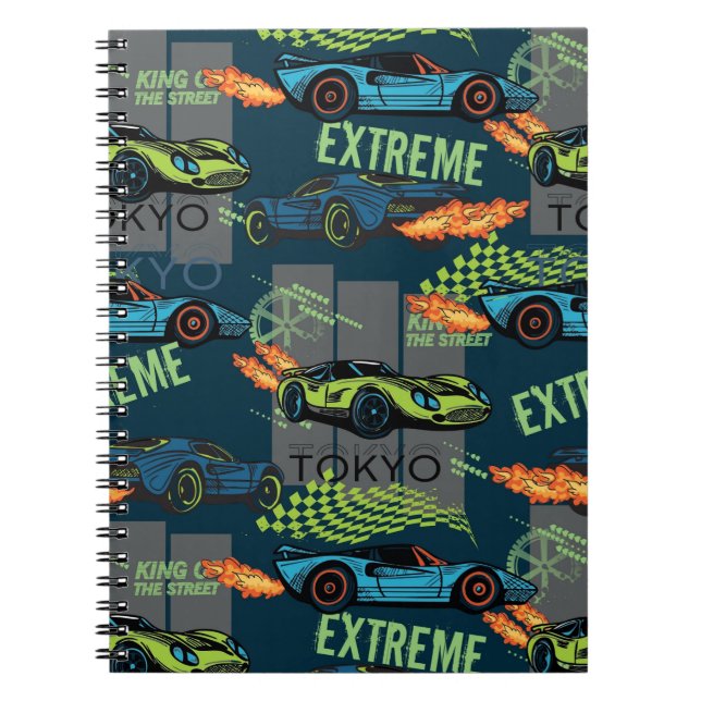 Caderno Espiral Extreme Tokyo Street Racing Pattern (Frente)