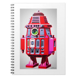 Caderno Espiral Eyebotics Ken Gage Ficção Científica