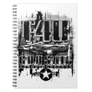 CADERNO ESPIRAL F4U CORSAIR