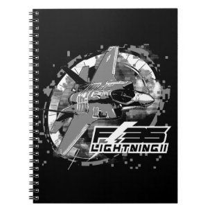 Caderno Espiral F-35 Relâmpago II