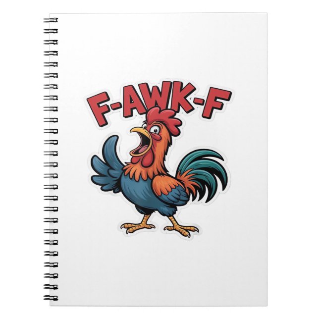 Caderno Espiral F-Caw-F Clássico Legal Único (Frente)