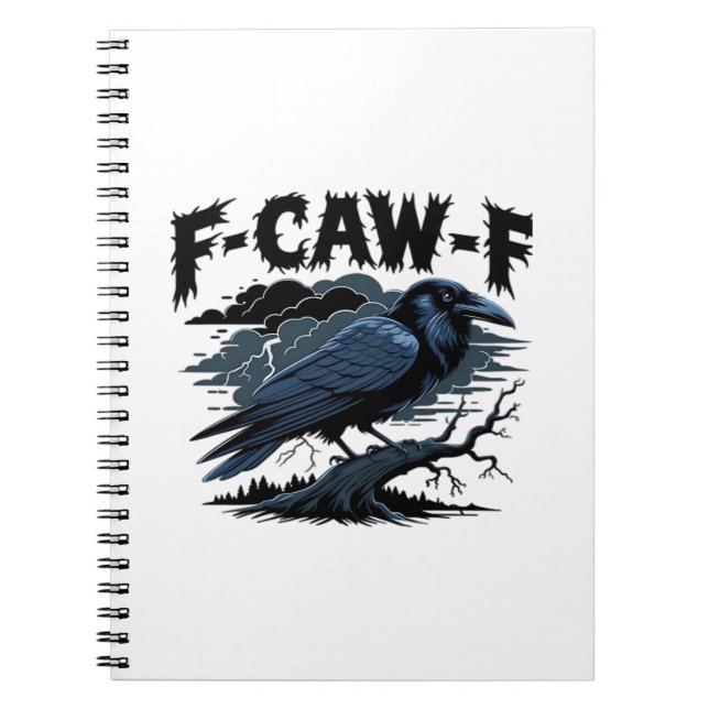 Caderno Espiral F-Caw-F Essencial Retro Clássico (Frente)