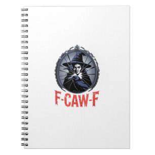 Caderno Espiral F-Caw-F Gráfico Clássico Retro