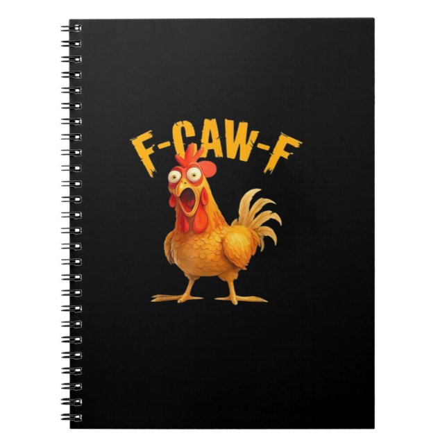 Caderno Espiral F-Caw-F Retro Clássico (Frente)