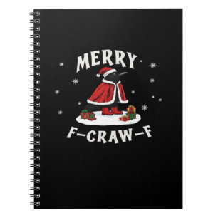 Caderno Espiral F-Craw-F Corvo Natal F-Caw-F Corvo Natal Cl