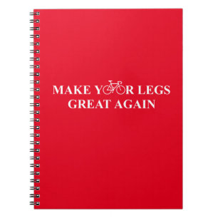 Caderno Espiral Faça o Excelente das suas pernas novamente