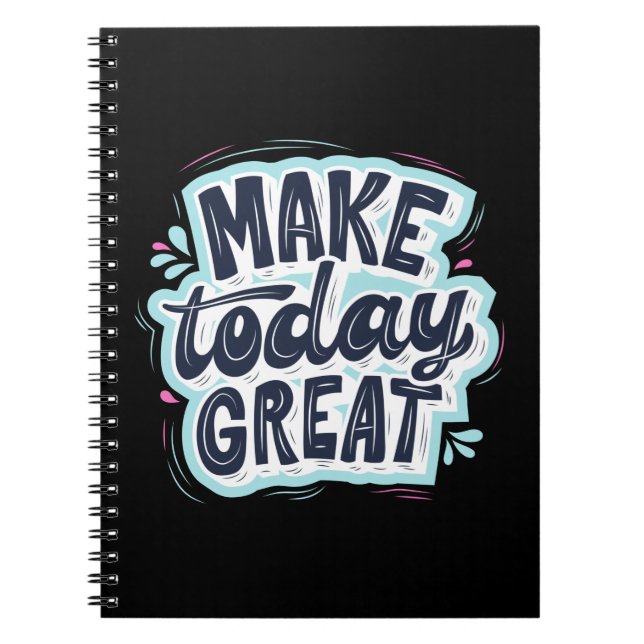 Caderno Espiral Faça o Excelente hoje (Frente)