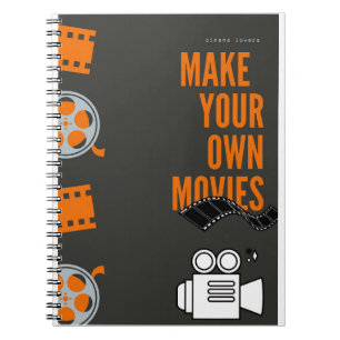 Caderno Espiral Faça seu próprio filme