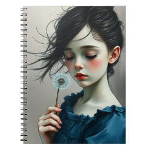 Caderno Espiral Faça um Desejo Diário de Anotações
