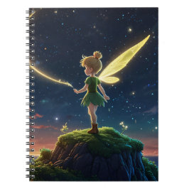 Caderno Espiral Fada ao Luar