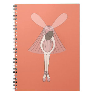 Caderno Espiral Fada Bailarina ilusima