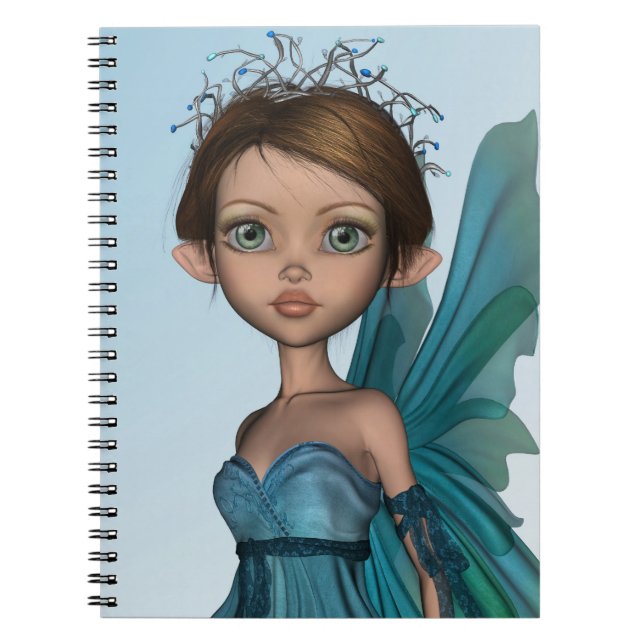 Caderno Espiral Fada Bonita (Frente)
