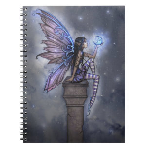 Caderno Espiral Fada da Pequena Lua Azul