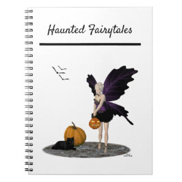 Caderno Espiral Fada De Halloween Com Notebook Espiral De Abóbora