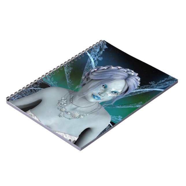 Caderno Espiral Fada de Inverno (Left Side)