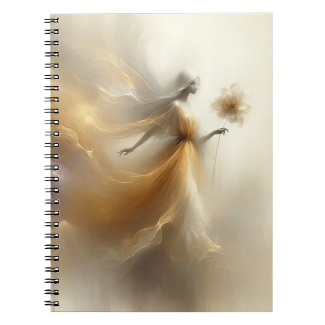 Caderno Espiral Fada de ouro (Frente)