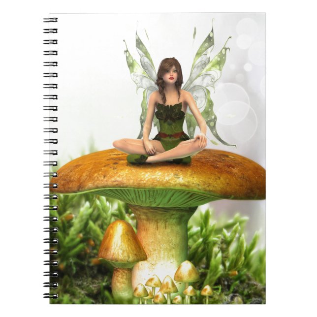 Caderno Espiral Fada De Toadstool (Frente)