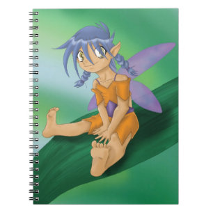 Caderno Espiral Fada Divertida
